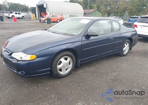 2000 Chevrolet Monte Carlo Ss from USA, damaged, VIN 2G1WX12K5Y9241699